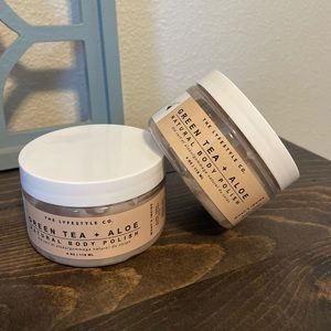 {2 Pack Set} Green Tea & Aloe Natural Body Polish
